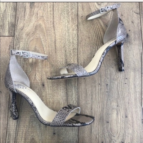 Vince Camuto Snakeskin Heels (size 8) - Picture 2 of 3